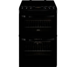 Zanussi ZCV46330BA 55 cm Electric Ceramic Cooker - Black